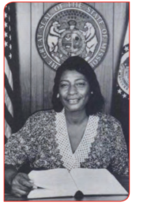 Young Senator Mary Bland