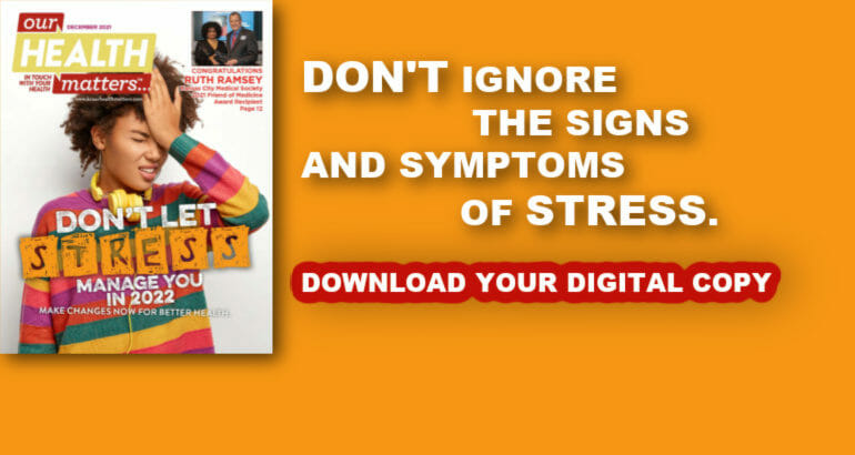 Do not ignore stress